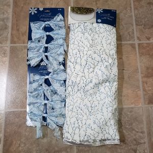 Vintage Nwt Jaclyn Smith Christmas tree skirt